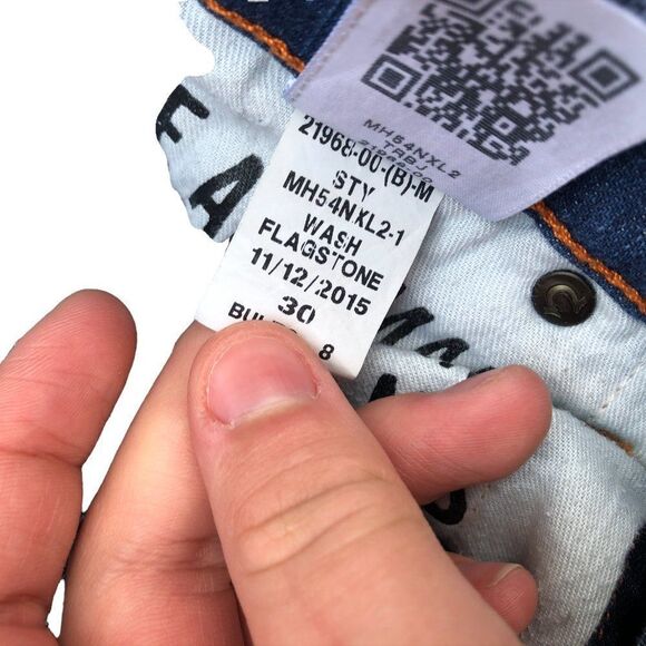 2015 True Religion Jeans Size 30 ROCCO Blue - Picture 4 of 10